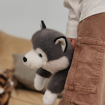 Peluche Tu Amigo Scout El Husky Tumbado