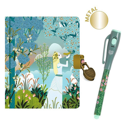 Pequeño Cuaderno Secreto Charlotte Y Rotulador Mágico Djeco