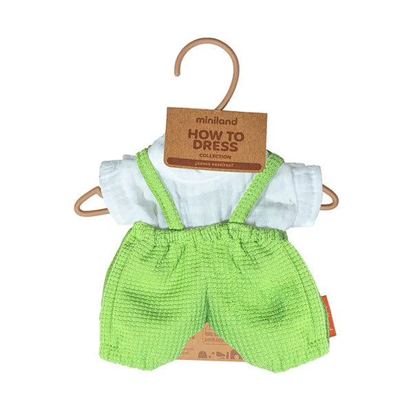 Peto y Camiseta Calor Ropa Muñecos 21 cm Miniland