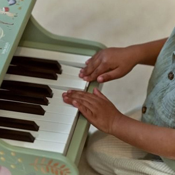 Piano Madera Verde Safari Friends Little Dutch