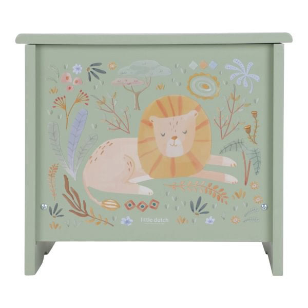 Piano Madera Verde Safari Friends Little Dutch