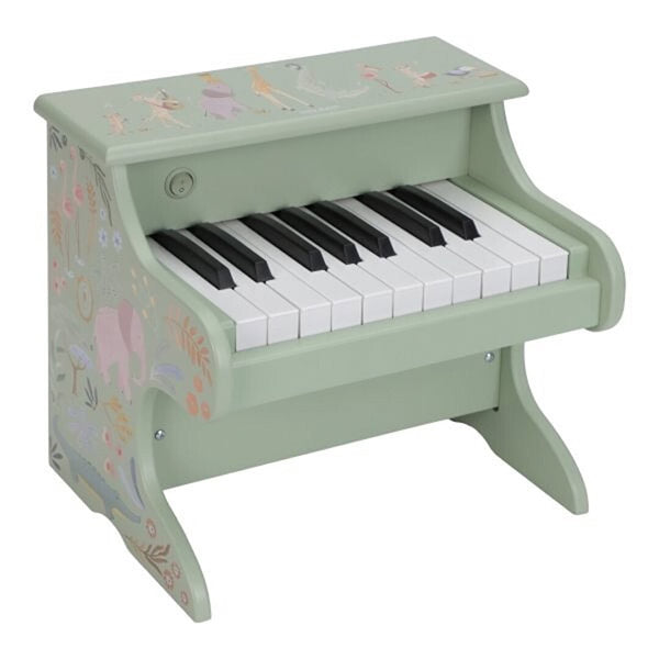 Piano Madera Verde Safari Friends Little Dutch