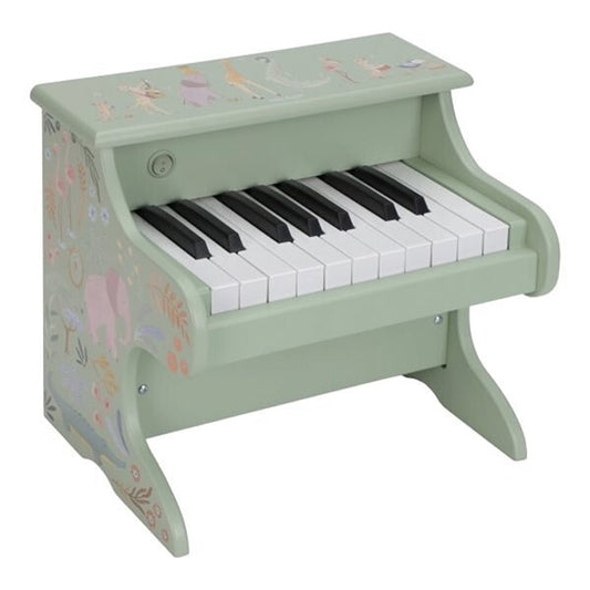 Piano Madera Verde Safari Friends Little Dutch
