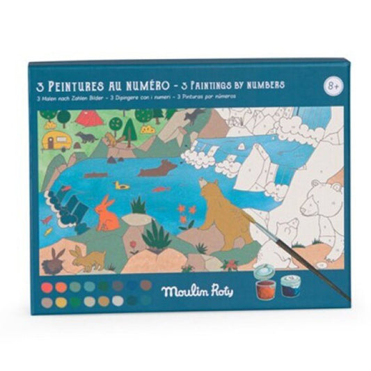 Pintar Por Números El Explorador Moulin Roty