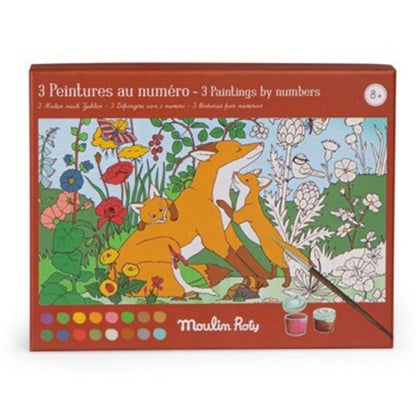 Pintar Por Números El Jardinero Moulin Roty