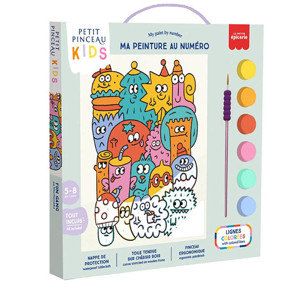 Pintar Por Números Kids Fun Gang