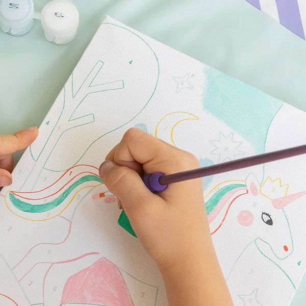 Pintar Por Números Kids Unicornios Et Piou