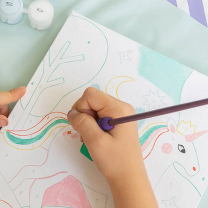 Pintar Por Números Kids Unicornios Et Piou