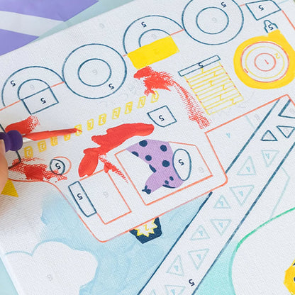 Pintar Por Números Kids Wouf