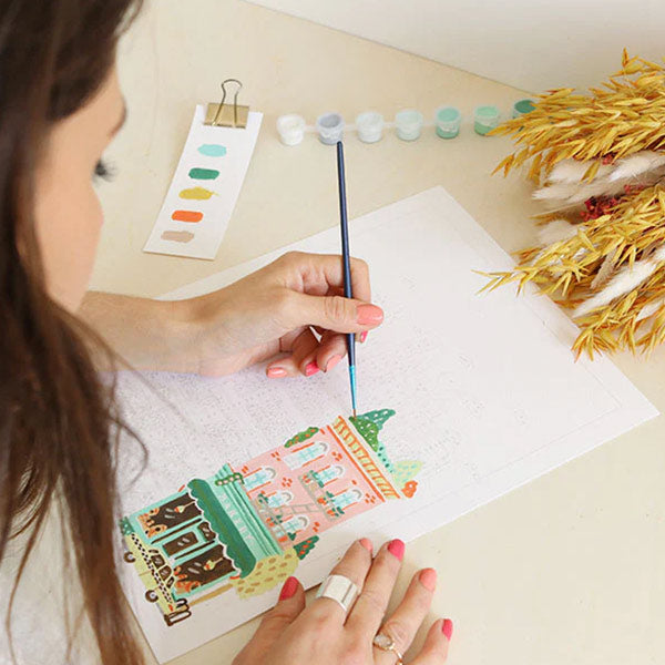 Pintar Por Números New York Par Hoglet