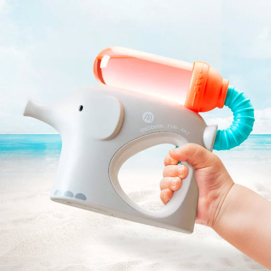 Pistola De Agua Automática Elefante Rosa