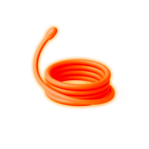 Kit Decoración Pared Iluminada KidyNeon Naranja Kidywolf