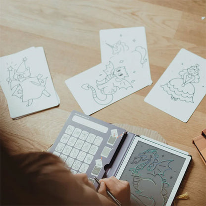 Plantillas Pizarra Mágica Kidydraw Érase y Animales