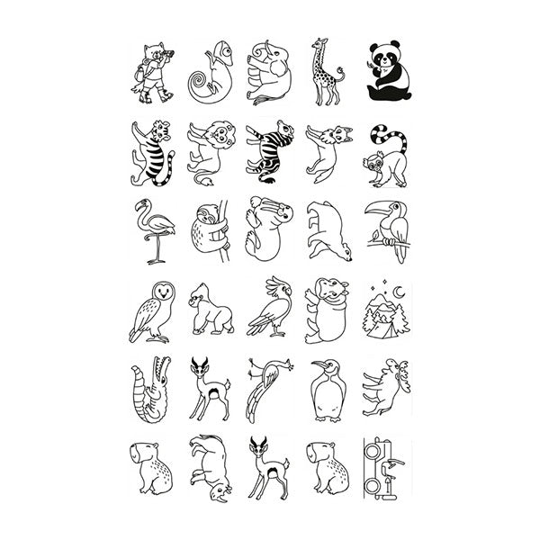 Plantillas Pizarra Mágica Kidydraw Érase y Animales