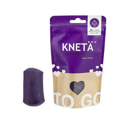 Plastilina Vegana Kneta Morado 100g Bolsa Cierre Zip