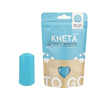 Plastilina Vegana Kneta Turquesa 100g Bolsa Cierre Zip