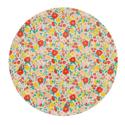 Plato Infantil Melamina Florecillas