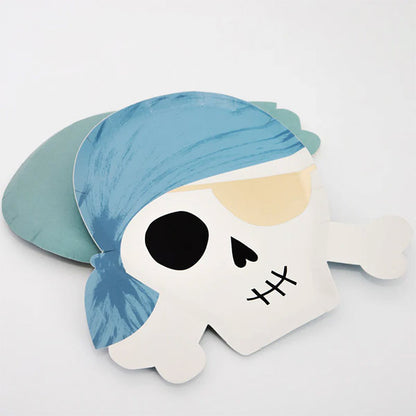 Platos Piratas Meri Meri 8 unidades