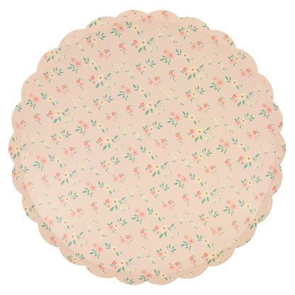 Platos Grandes Vintage Ditsy Meri Meri 8 uds
