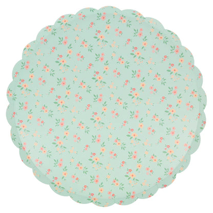 Platos Grandes Vintage Ditsy Meri Meri 8 uds