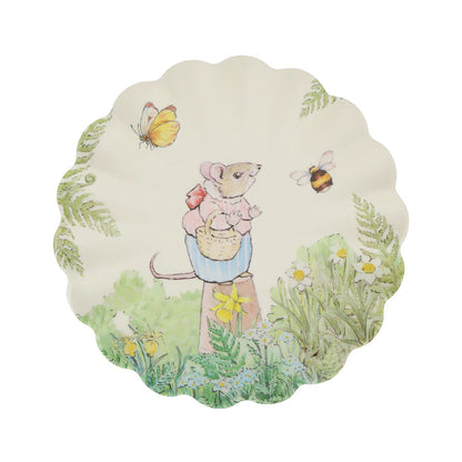 Platos Pequeños Meri Meri Peter Rabbit Melamina 6 uds