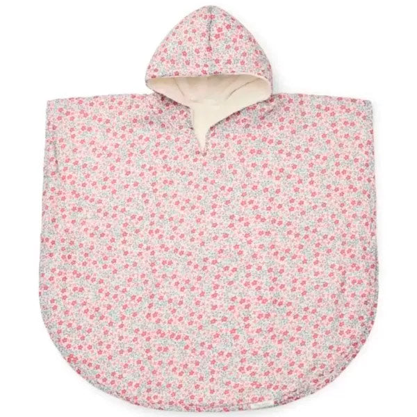 Poncho De Playa Little Dutch Sunny Flowers Multicolor