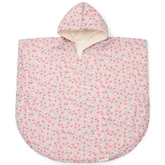 Poncho De Playa Little Dutch Sunny Flowers Multicolor