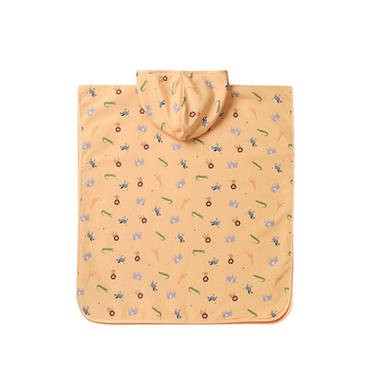 Poncho de Playa Infantil Secado Rápido Wild Animals Monneka