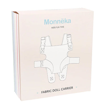 Porta Muñecas Ride and Go Vichy Pink Monnëka