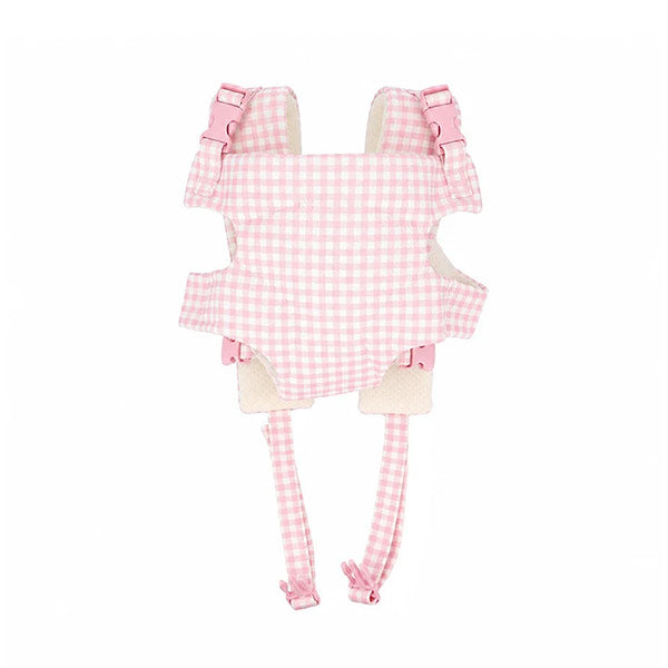 Porta Muñecas Ride and Go Vichy Pink Monnëka