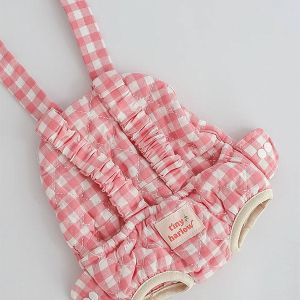 Portabebés Muñecos Vichy Rosa Tiny Harlow