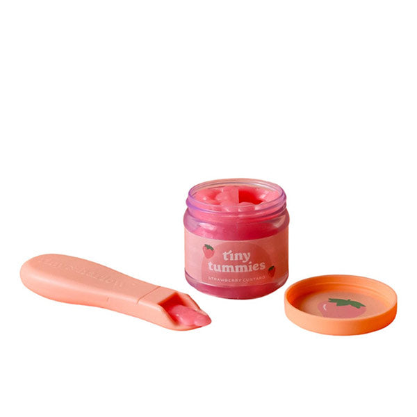 Comida Para Muñecos Potito Fresa y Cuchara Mágica Tiny Harlow