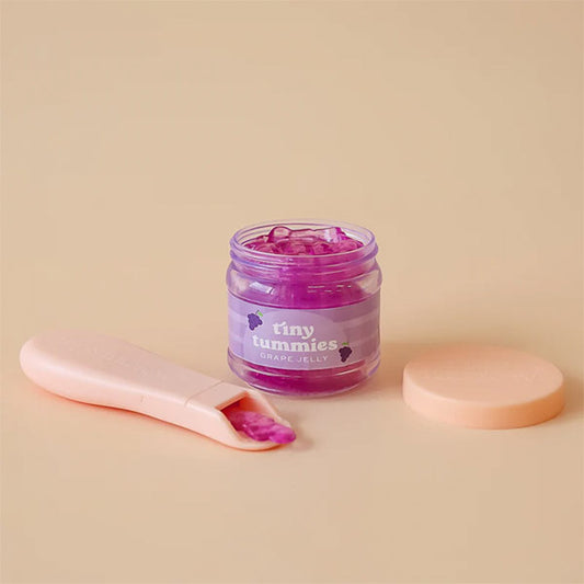 Comida Muñecos Potito Mermelada De Uva Y Cuchara Mágica Tiny Harlow