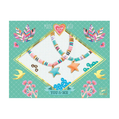 Pulseras Tu y Yo Estrellas Heishi Djeco