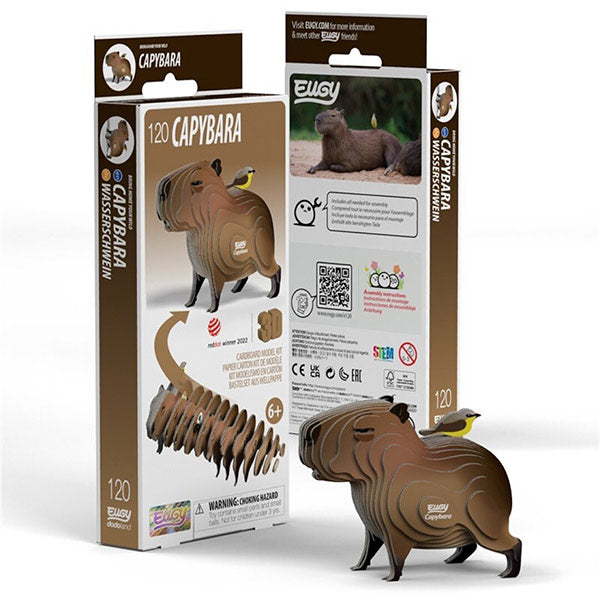 Puzzle 3D Capybara Eugy Dodoland