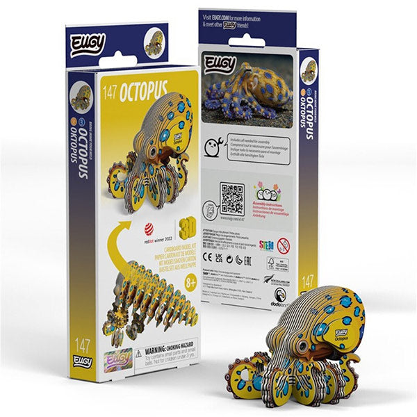 Puzzle 3D Pulpo Eugy Dodoland