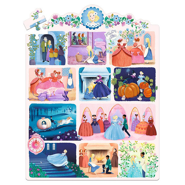Puzzle Cuentos Cenicienta Djeco