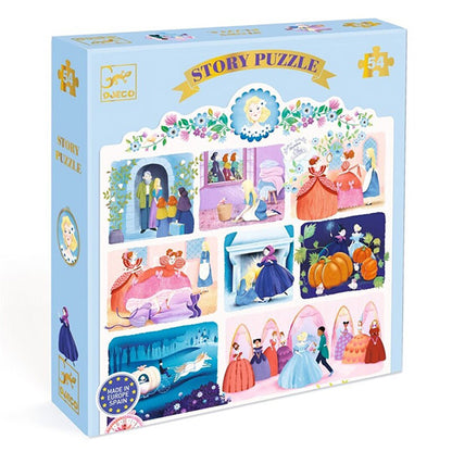 Puzzle Cuentos Cenicienta Djeco