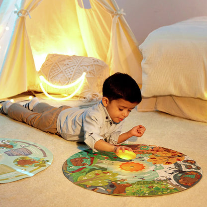 Puzzle De Las Cuatro Estaciones Hape 3 años