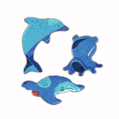 Puzzle De Suelo Brillante De Ballena 200 piezas