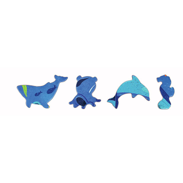 Puzzle De Suelo Brillante De Ballena 200 piezas