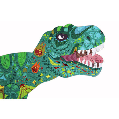 Puzzle De Suelo Brillante De Dinosaurios 200 piezas