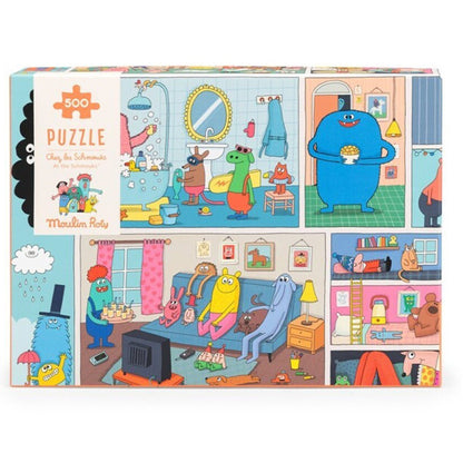 Puzzle En Casa Les Schmouks Moulin Roty