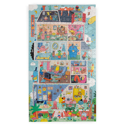 Puzzle En Casa Les Schmouks Moulin Roty
