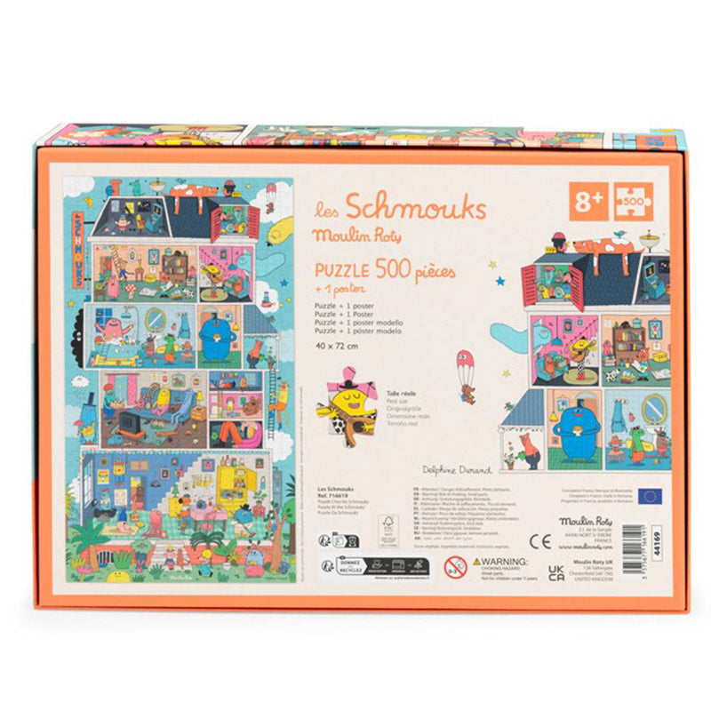 Puzzle En Casa Les Schmouks Moulin Roty
