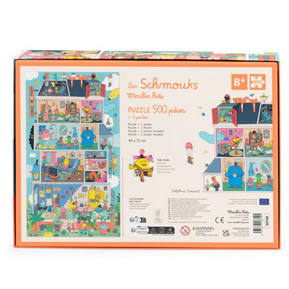 Puzzle En Casa Les Schmouks Moulin Roty