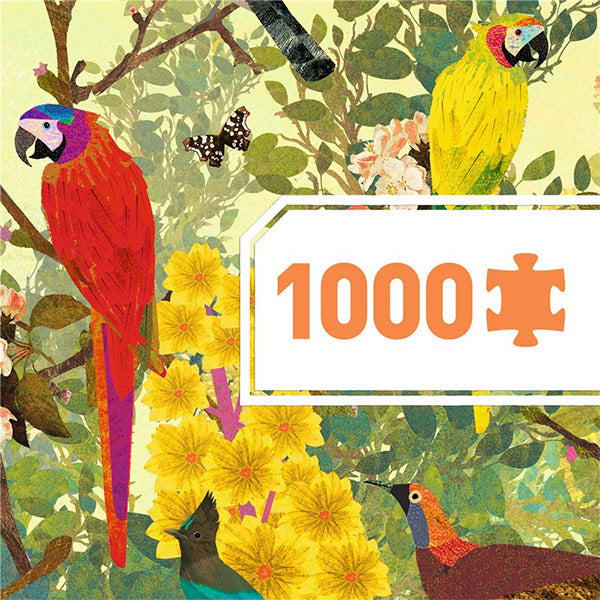 Puzzle Galería Peaceful Birds Djeco