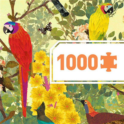 Puzzle Galería Peaceful Birds Djeco