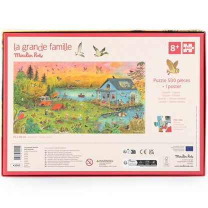 Puzzle Gran Familia Moulin Roty