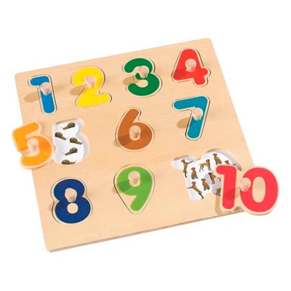 Puzzle Madera Números Goula